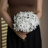 [Real Touch] 80 Pcs Baby'S Breath Artificial Flowers, Real Touch Gypsophila Fake Flowers Bulk For Wedding Centerpieces, White Faux Floral Bouquets For Home Farmhouse Vase Decoration