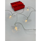 Led Butterfly String Lights - 7 Foot Battery Powered Fairy Lights For Garden, Bedroom, Dorm, Patio, Party, Wedding, Chri
