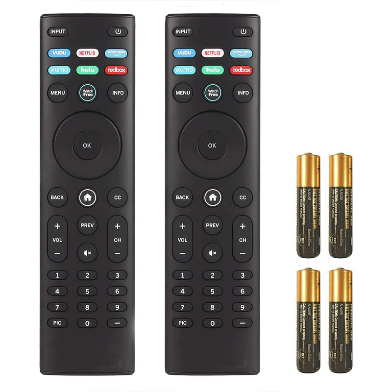 2 Packs Xrt140 Replaced Remote Control For Vizio Smart Led Tv M50Q7-H1 M55Q7-H