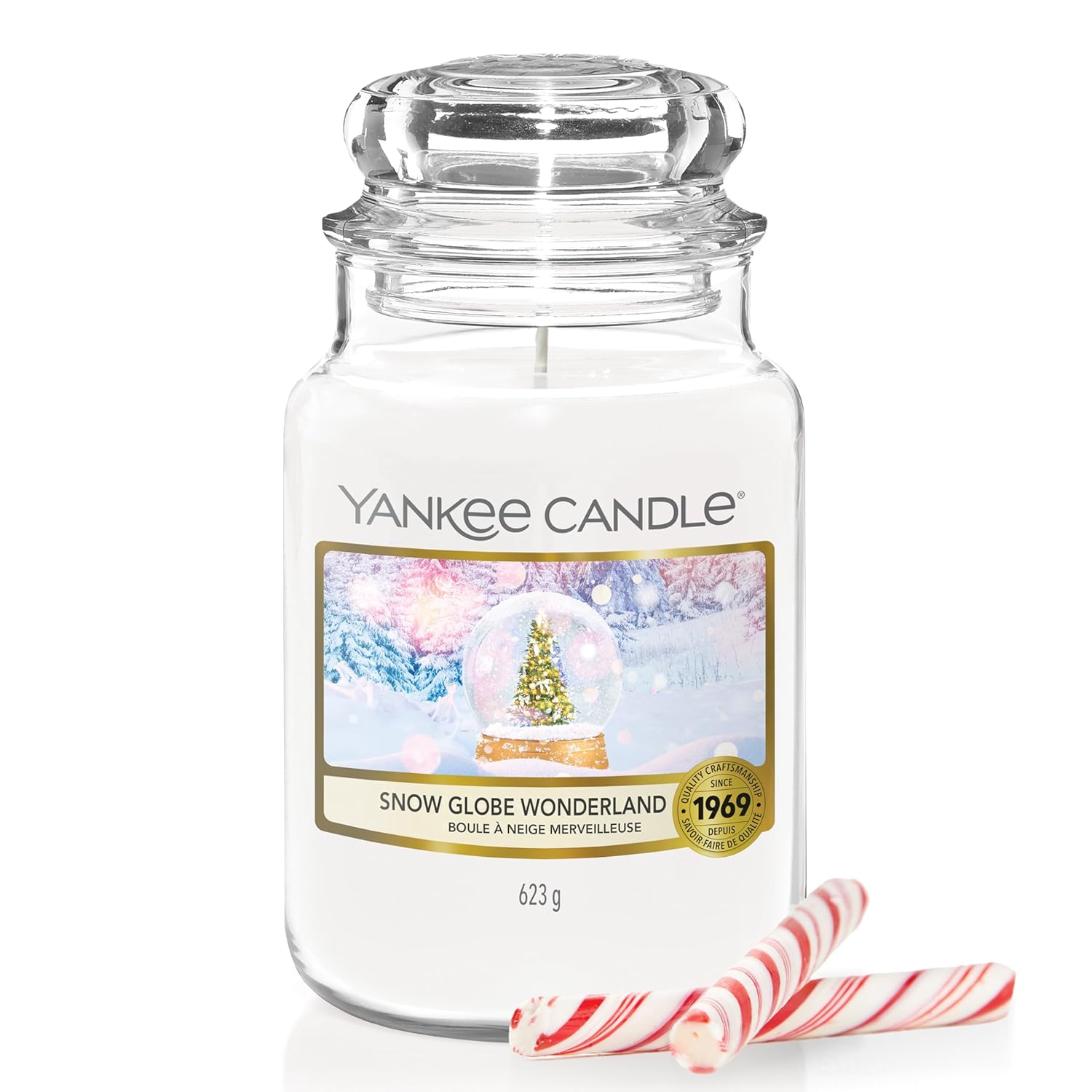 Yankee Candle Scented Candle | Snow Globe Wonderland Large Jar Candle | Burn Time: up to 150 Hours for Women
