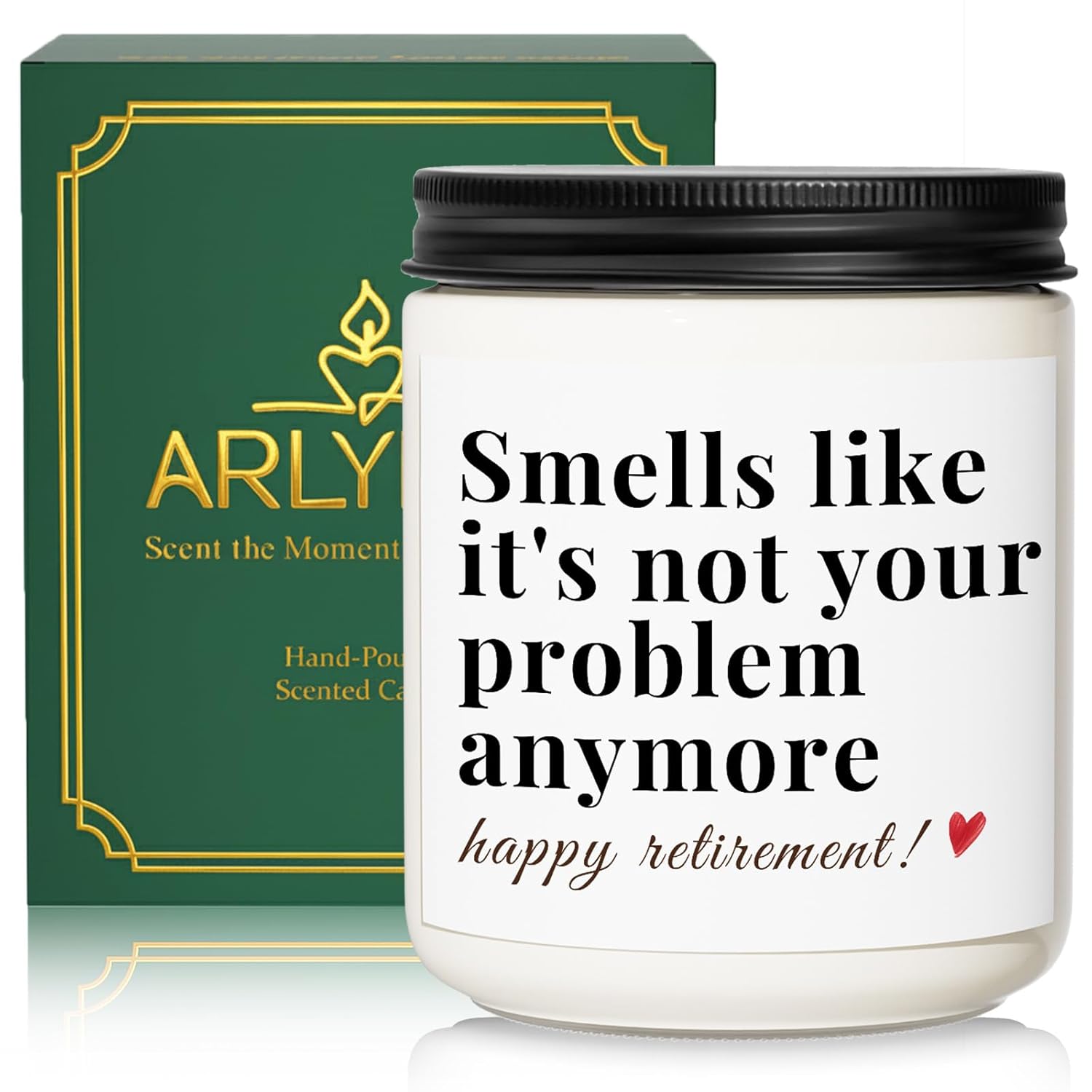 Retirement Gift For Woman, Men, Funny Retired Candle, Happy Farewell Party Decorations 2026, Best Retirement Gifts For Women, Men, Friends, Coworker, Teacher, Boss, Nurse, Colleague, Staff