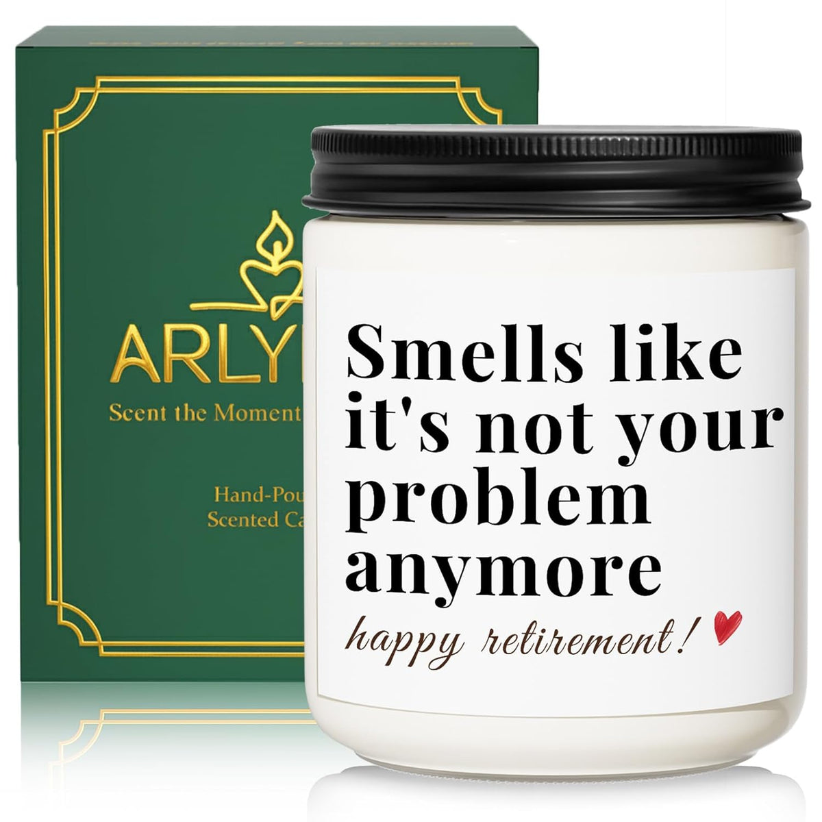 Retirement Gift For Woman, Men, Funny Retired Candle, Happy Farewell Party Decorations 2026, Best Retirement Gifts For Women, Men, Friends, Coworker, Teacher, Boss, Nurse, Colleague, Staff