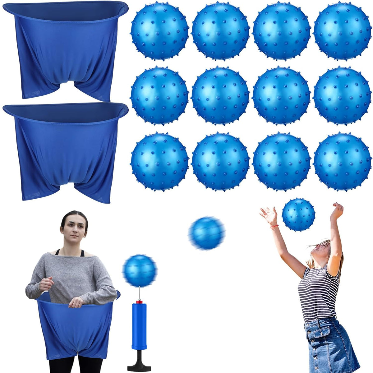 15 Pcs Gender Reveal Games Bridal Shower Games Included 3 Blue Large Diaper With 12 Inflatable Balls Funniest Shower Games Ever, How Many Balls Can You Catch In A Diaper For Gender Reveal Party