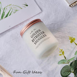 Funny Gift For Dog Owner Golden Retriever Lovers - Mother’S Day Gifts For Dog Mom Or Dad Owner Birthday, New Pet Parent Candle Gift