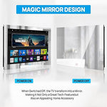 21.5" 1080p Smart Mirror TV, IP66 Waterproof, Touchscreen, Android 11, 2023