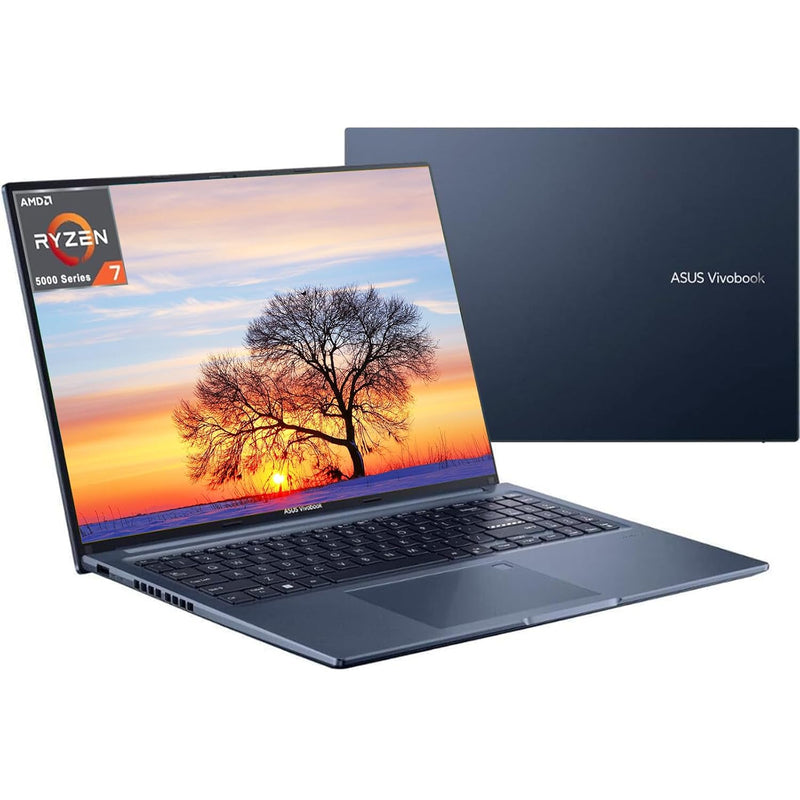 ASUS 2023 Newest Vivobook Laptop, 16" HD Display, AMD Ryzen 7 5800HS(Beat i7-1