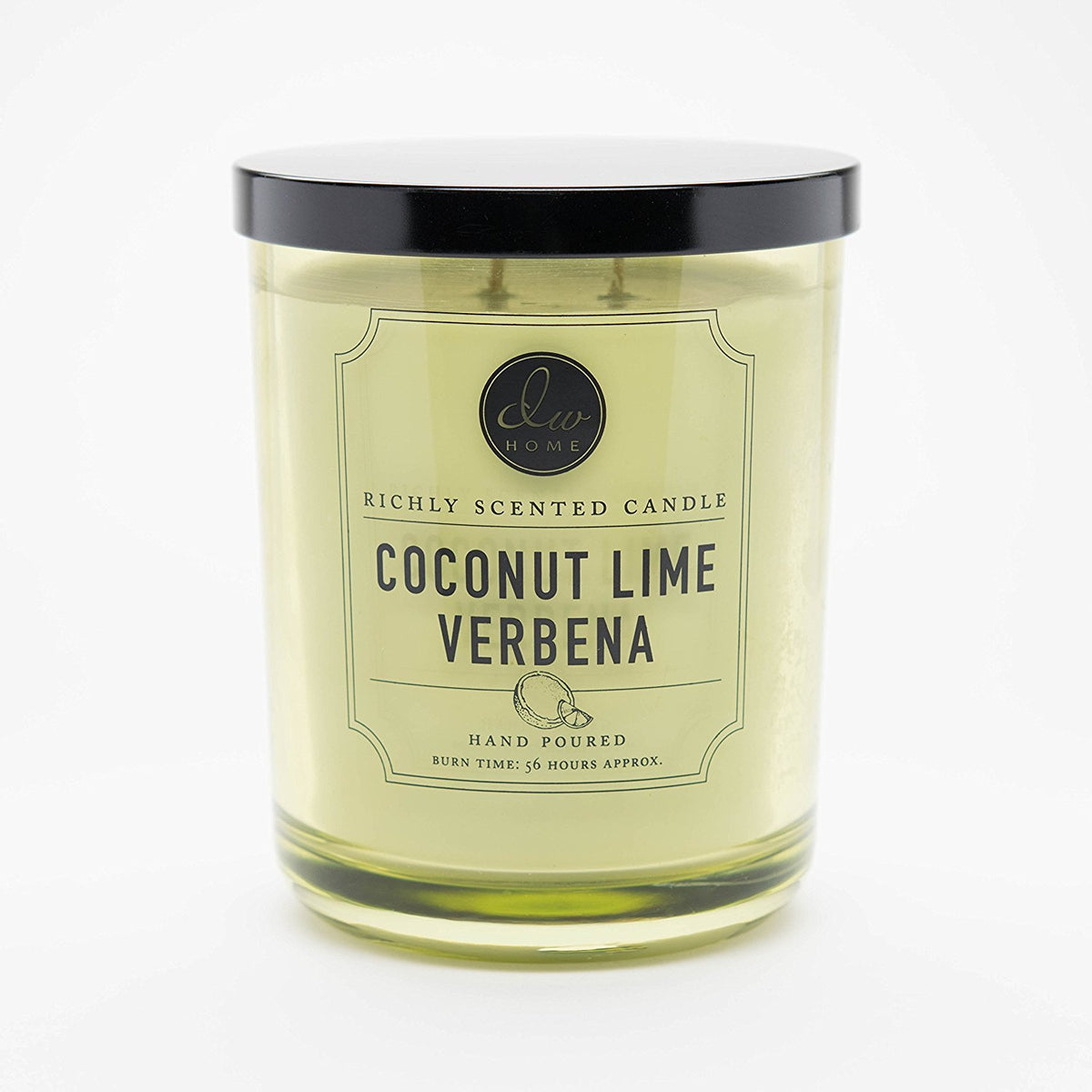 Large Double Wick Candle, Coconut Lime Verbena