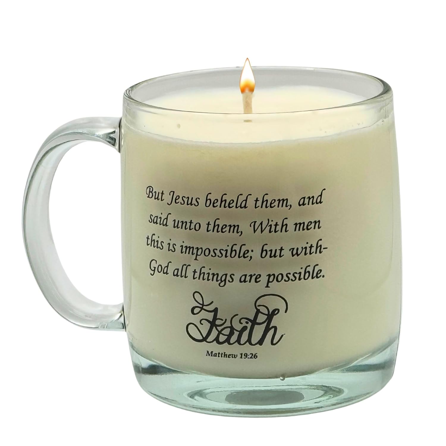 Pure Soy Wax Scented Candle | Non-Toxic, 100% All-Natural | Frankincense & Myrrh Essential Oils | Made In The Usa | Gift Box Included