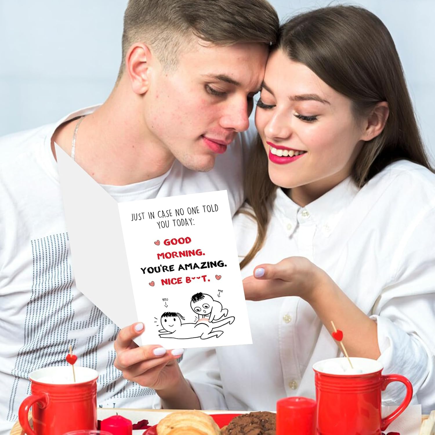 Funny Valentines Day Card For Women, Naughty Valentines Gifts For Wife Girlfriend,Love Anniversary Card,Valentines Day Card With Envelope