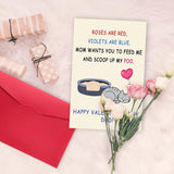 Funny Cat Valentines Day Gifts For Cat Dad?Cute Cat Valentines Day Cards, Cat Valentines Gifts For Husband, Cat Vday Cards