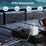 Outdoor Power Strip 25 Ft Heavy Duty Extension Cord 3 Outlets IPX4 Weatherproof