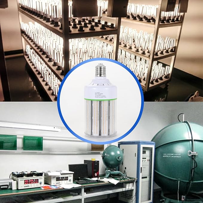 80W LED Corn Light Bulb E39 Mogul Base 5000K Daylight 250W Metal Halide HPS HID CFL Replacement 2 Pack