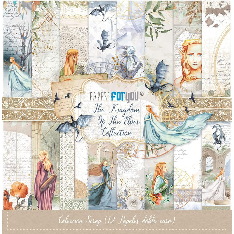 Papers For You - Scrapbooking And Craft Paper Kit | "The Kingdom Of The Elves"