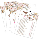 Boho Bridal Shower Decorations,The Wedding Shoe Bridal Shower Game,Love Is In Bloom Bridal Shower,Bridal Shower Gift Ideas,Cute Bridal Shower Games,Bachelorette Games For Parties,30 Game Card Sets,N4