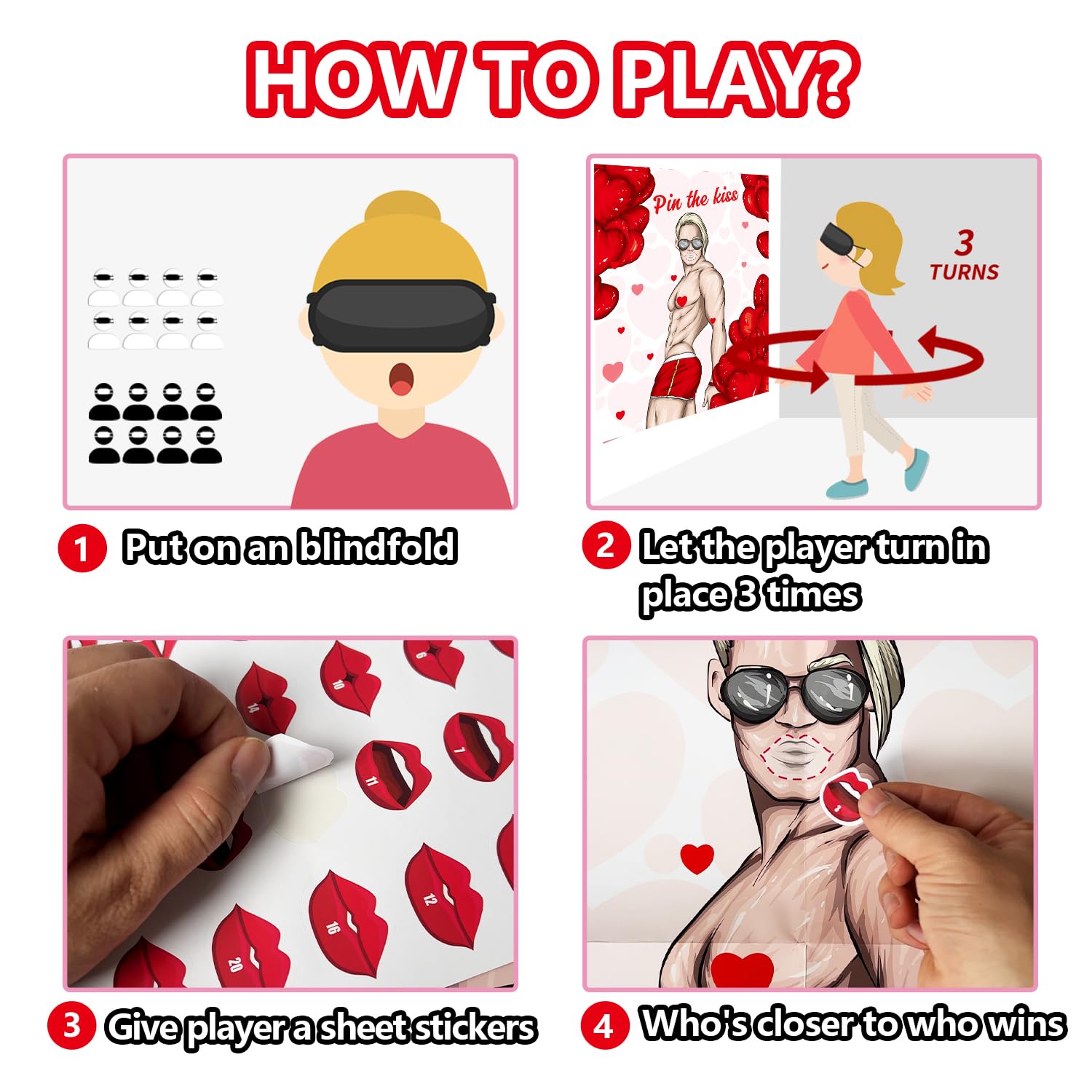 Bachelorette Party Games Funny Large Poster Pin The Lips Games For Bacheloratte Bridal Shower Wedding Bachelor Girls Night Party Games, Bachelorette Party Supplies Decor