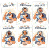 Baby Shower Games, Who Is The Baby'S Daddy Scratch Off Cards, Funny Lottery Card Ice Breaker Scratch Off Games Party Cards, 40 Card