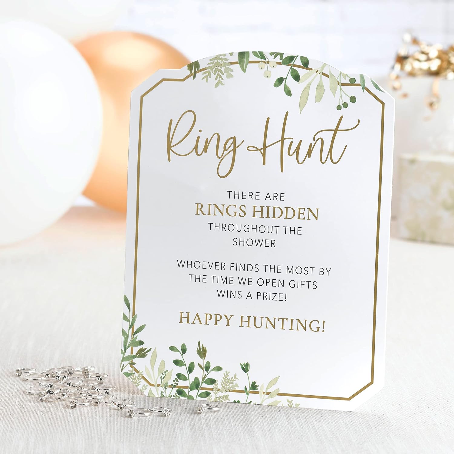Put Ring Hunt Bridal Shower Games, One Size, Multi (Sh860 Rg)