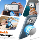 Apple iPhone 18 Pro Case Techwoven Blue Slim Protective Cover