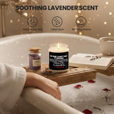 Gifts For Girlfriend, Anniversary Wedding Gift For Women Men, Romantic Gift For Him Lavender Candle, Valentines Birthday Love You Gifts For Her, Wife, Husband, Girlfriend, Boyfriend