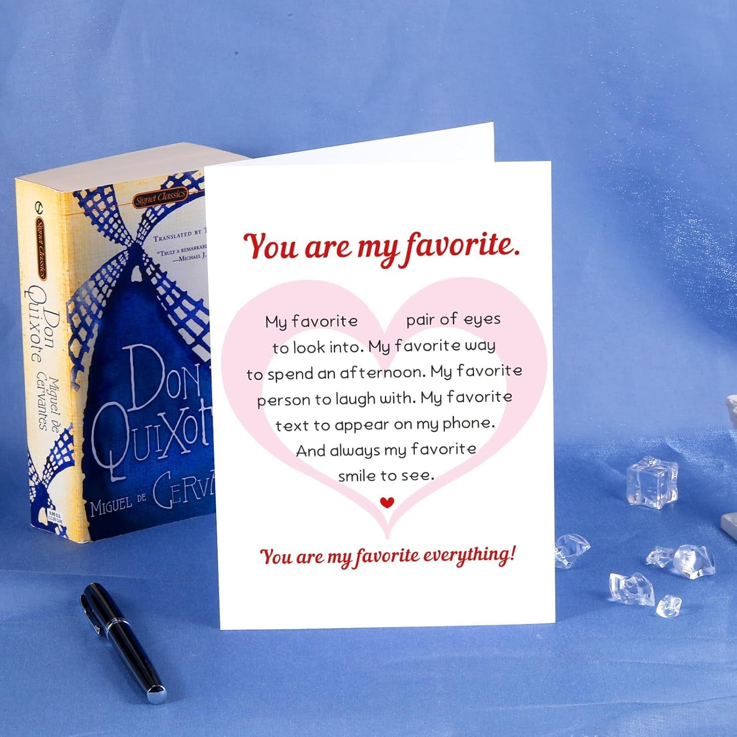 Valentines Day Card For Husband Wife, Valentine'S Day Card Happy First Valentines Cards For Boyfriend Girlfriend Romantic Couple Gifts For Him Her Men Women Heart Design Gift Cards You Are My Favorite
