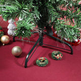 Christmas Tree Stand Christmas Tree Stand, Artificial Tree Holder Iron Metal Holder Base Bracket For Christmas Tree (40Cm)