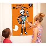 Halloween Games For Kids, Pin The Bow Tie On The Mr Bones Halloween Party Games Activities Crafts Halloween Party Favors Supplies Toys Gifts For Kids