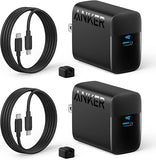 2 Pack 45W USB C Fast Charger Block with 5FT USB C Cable for iPhone 17 16 iPad Samsung Galaxy S24