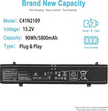 Asus 90Wh C41N2109 Laptop Battery Replacement for Rog Flow X16 Rog Strix G16 G18