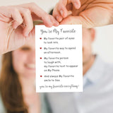 Valentines Card For Him Her Romantic Birthday Anniversary Card For Boyfriend Girlfriend Fiance Fiancee Valentines Day Christmas Gifts For Husband Wife, 5 Senses Gift For Him Her