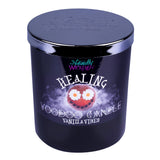 Voodoo Healing Candle Set - Inc. Voodoo Doll, Crystal, Wood Wick, Vanilla Vibes Scent & Gift Box