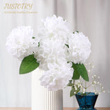 Artificial Flowers Foam Fake Flower 25 Pcs With Stems Floral Accessories Wedding Bouquets Centerpieces For Tables Decorations