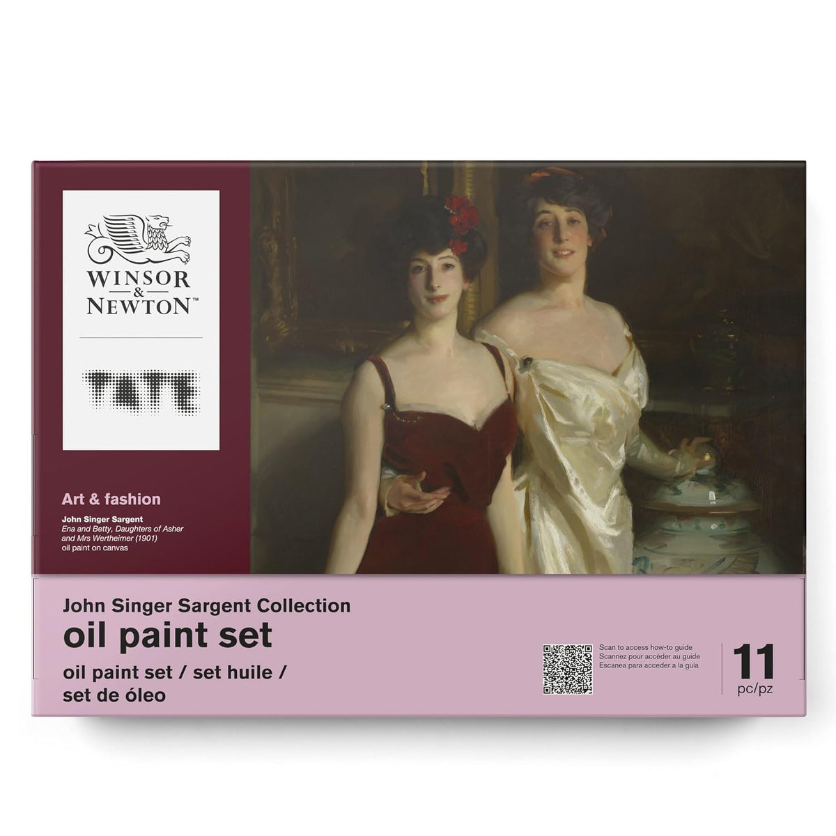 Winsor & Newton Tate Collection Oil Paint Set, 12 Pieces