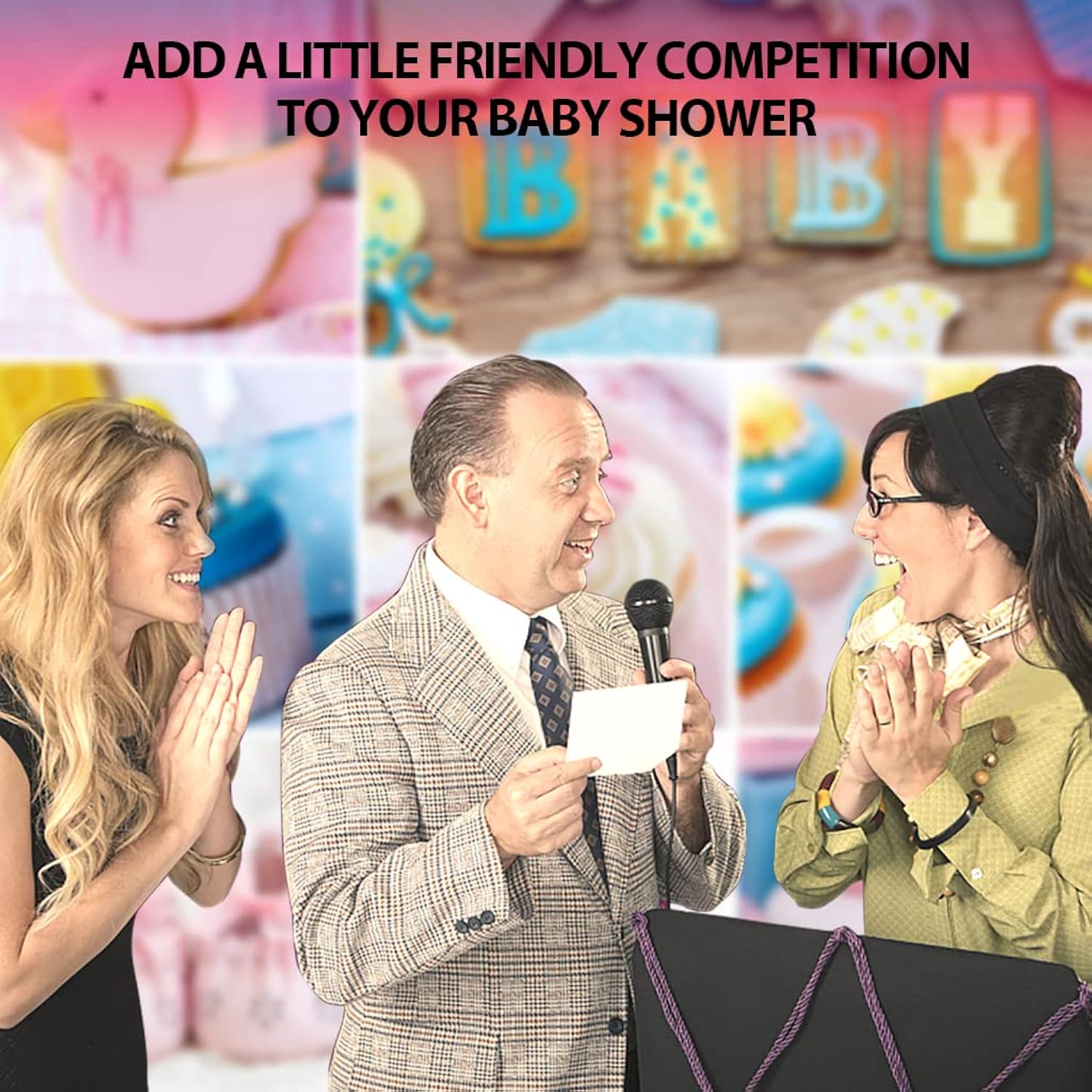 Boho Rainbow Baby Shower Feud Quiz - Family Friendly Group Game For Mother To Be Party Night