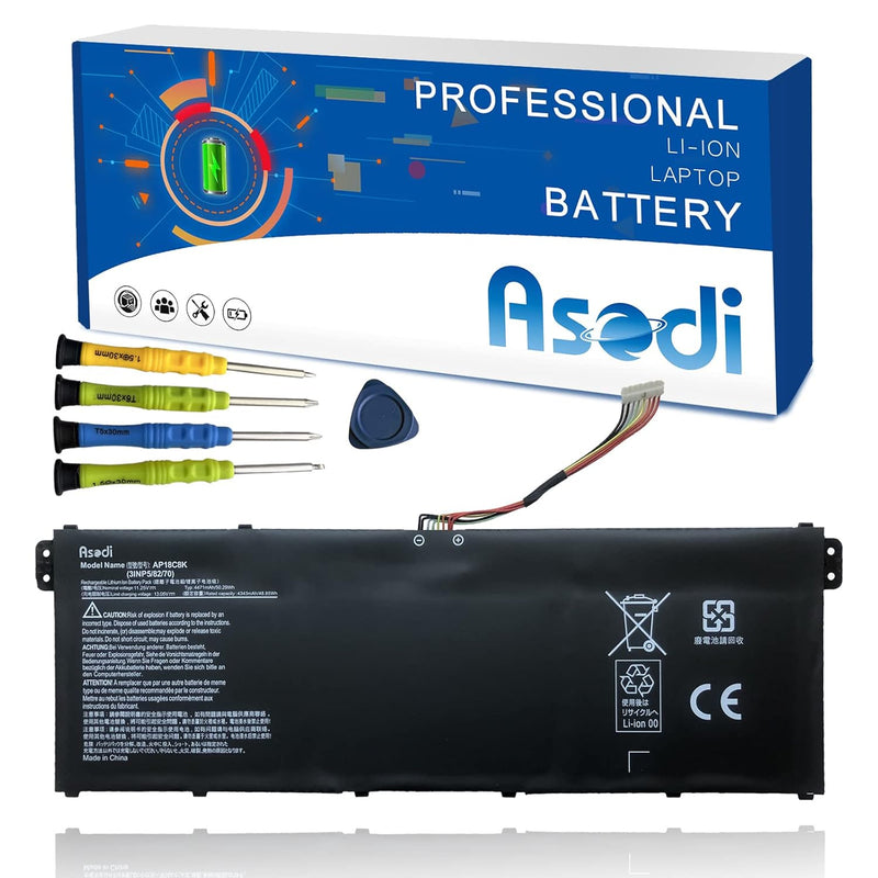 Ap18C8K Laptop Battery Compatible With Acer Aspire 3 Sf314-52 Sf314-54N Aspire