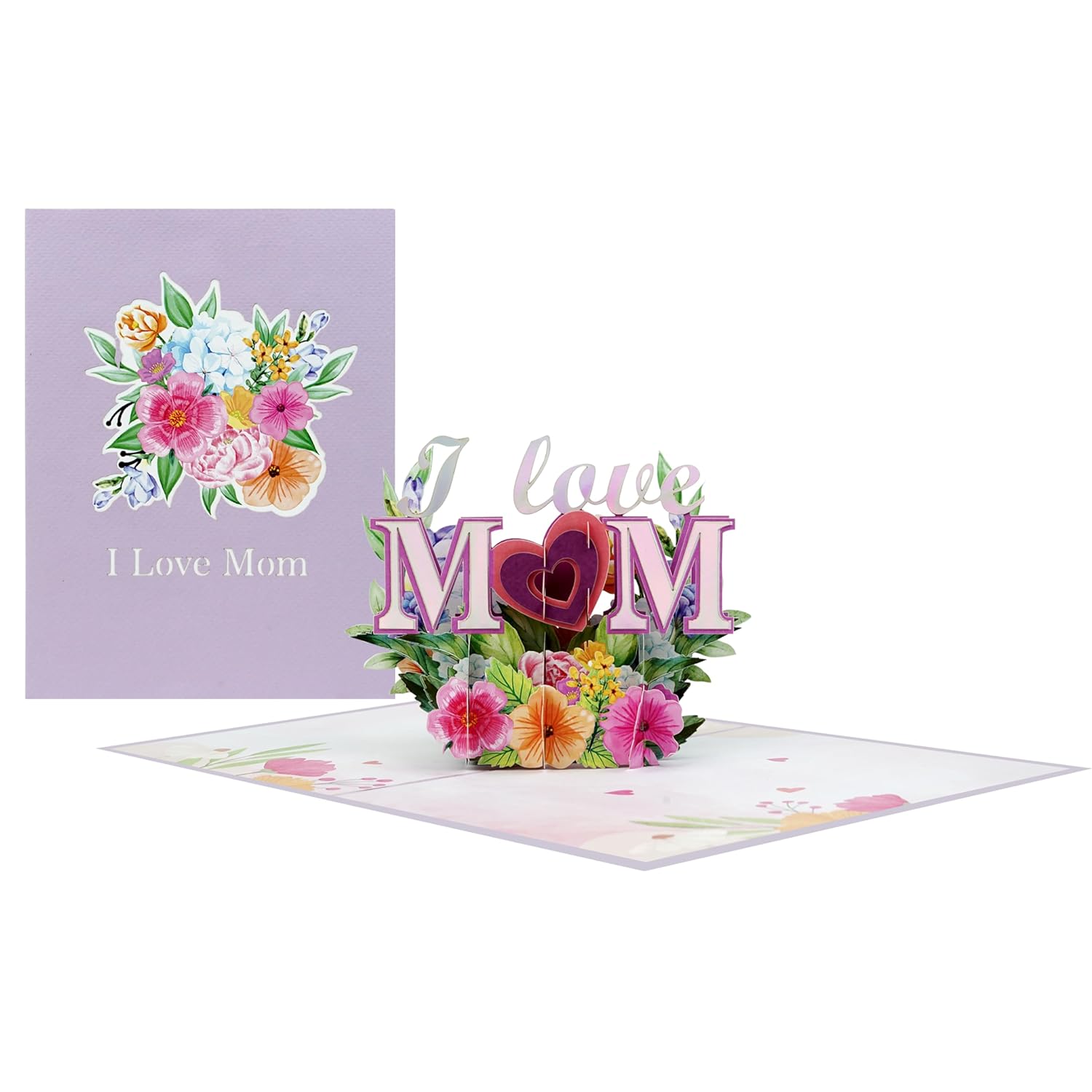 - Mom’S Special Day 3D Pop-Up Card - 6"X8" Floral Love Bloom, Surprise Unique Way To Say ‘I Love You’, For Her Smile On Birthdays & Beyond, Cherished Moments With Mama