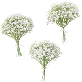 18Pcs Artificial Babys Breath Gypsophila Greenery Sprays, Real Touch White Fake Flowers For Wedding Bouquets Centerpieces Floral Arrangements And Decorations