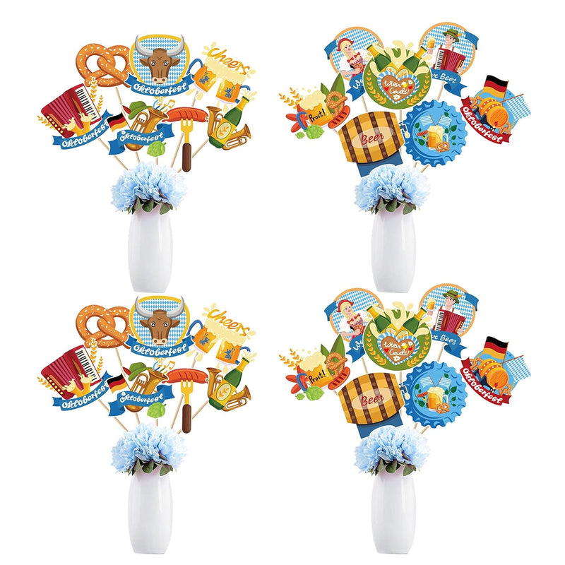 Happiness Oktoberfest Party Decorations - Oktoberfest Table Centerpiec