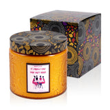 Luxury Mahjong Scented Candle: Rose · Blackberry · Oud | 9Oz Soy Wax Glass Jar - Mah Jongg Gifts - Women Game Night Home Hostess Party Meditation Yoga Lover: Long Lasting Relaxing Housewarming Present