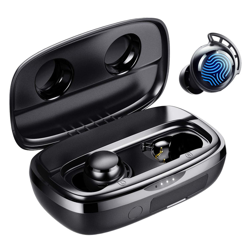 Wireless Earbuds, 110H Playtime Bluetooth 5.3 Ipx8 Waterproof Touch Control Tr