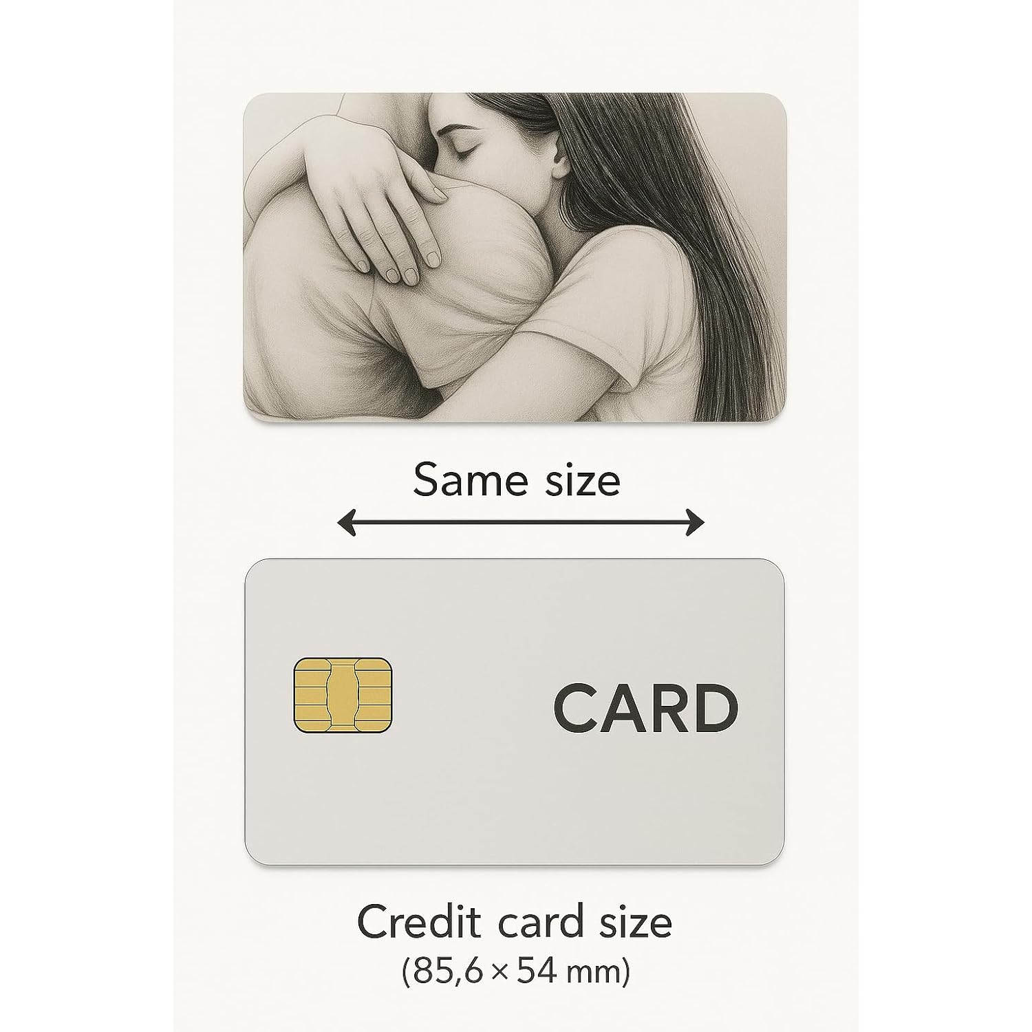 Romantic Scratch Off Card – Love Greeting Card With Hidden Message “My Favorite Place Is In Your Arms” – Gift For Boyfriend Girlfriend Husband Wife – Anniversary Valentine’S Day Card