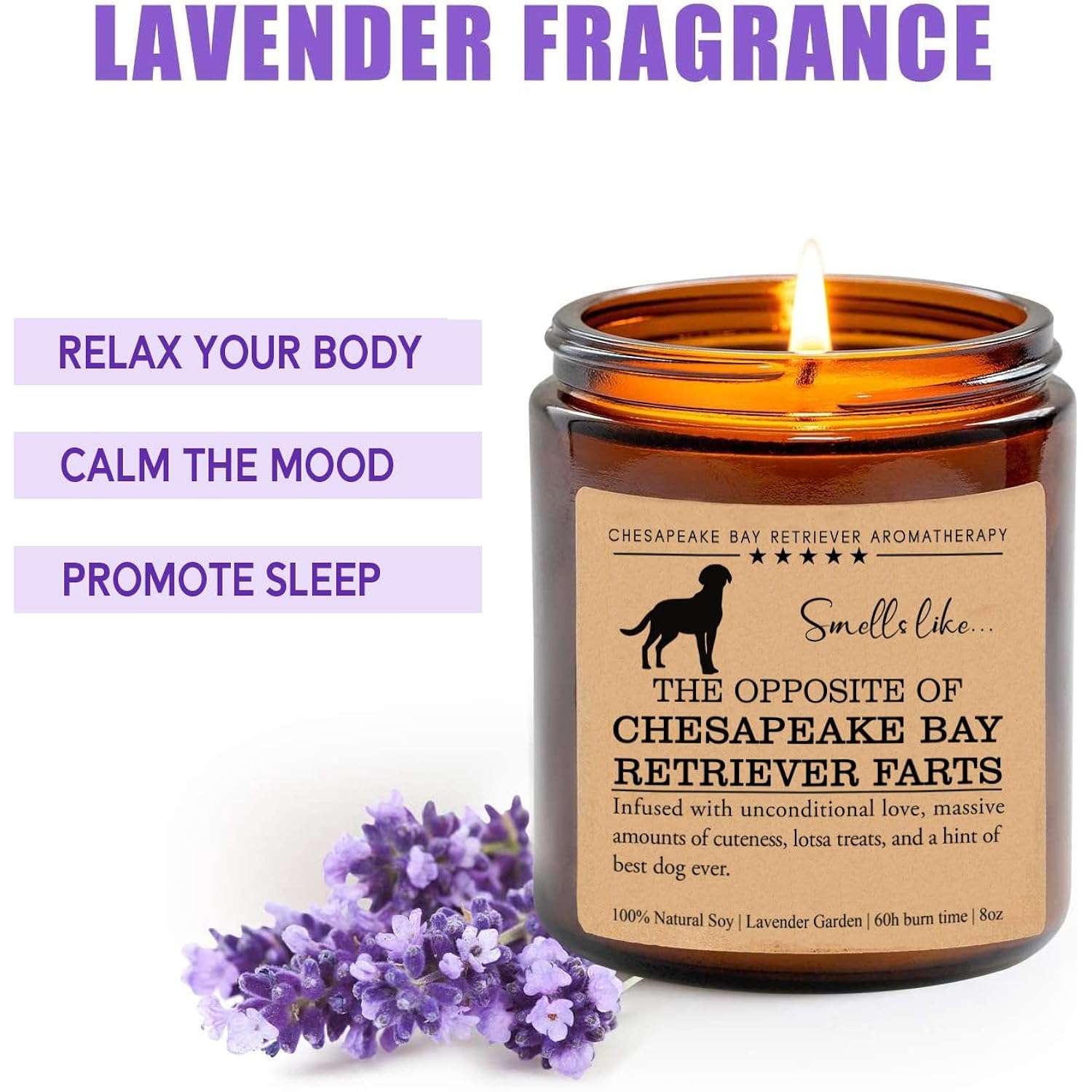Chesapeake Bay Retriever Candle, Chesapeake Bay Retriever Funny Dog Gift, Chesapeake Bay Retriever Mom, Birthday Gift, Dog Lovers Gift, Chesapeake Bay Retriever Parents Day Gift
