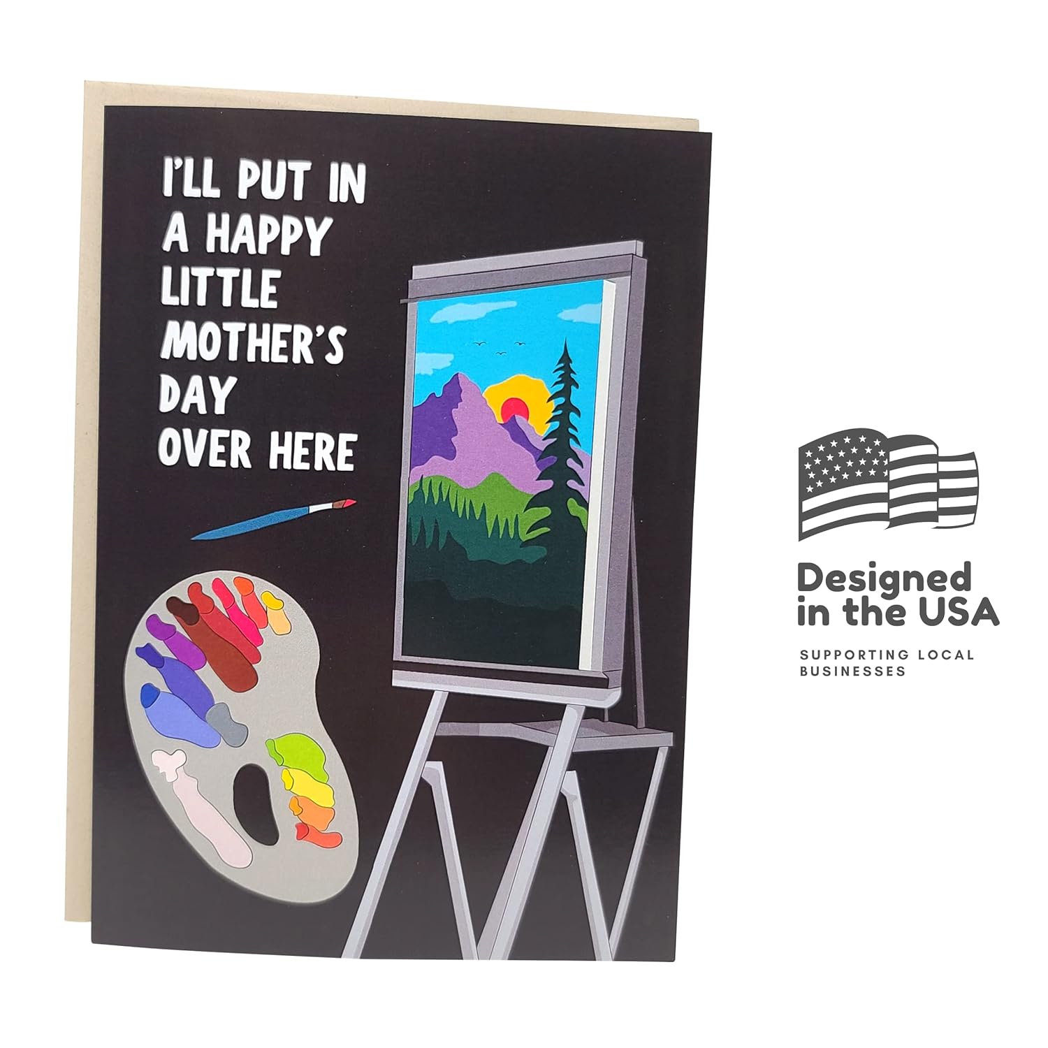 Funny Happy Mother'S Day Greeting Card For Mom | Happy Little Mother'S Day Card