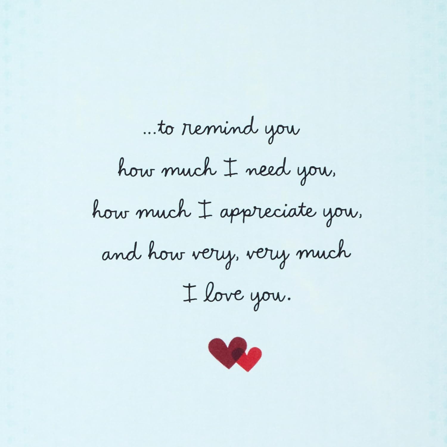 Hallmark Valentine's Day Card (Heart in Envelope) for Anniversary, Romantic Birthday, Everyday Love, Sweetest Day