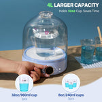 Let’S Resin Upgraded Resin Bubble Remover, Eliminate 99% Bubble In 5-9 Minutes, 99Kpa With Digital Display?Bigger Capacity, Auto Vent, Timer For Epoxy Resin Casting, Resin Art Crafts, Jewelry Making