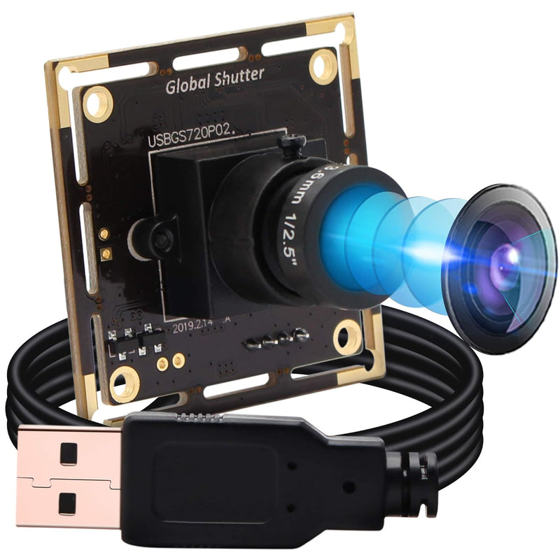 Usb Camera Module Hd 1280X720@60Fps, Usb Webcam Global Shutter With Ar0144 Ima