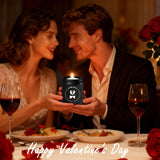 Valentines Day Gifts For Her Him Couple-Valentine'S Candle,Romantic Anniversary Wedding Birthday Valentines Gifts For Her,Women,Men,Him,Husband, Boyfriend,Her Valentines,Wife Girlfriend Valentine Gift