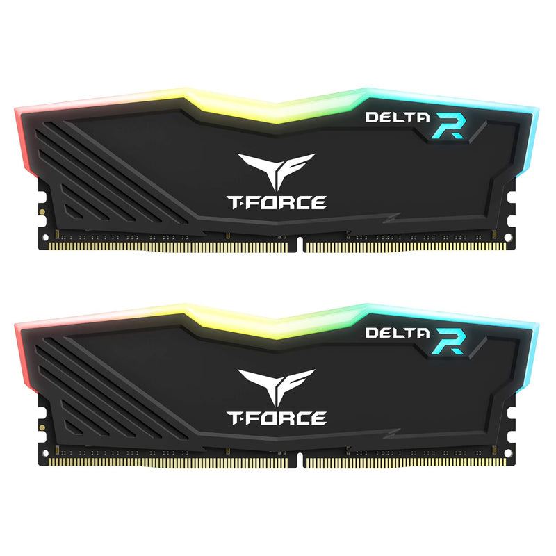 T-Force Delta Rgb Ddr4 64Gb (2X32Gb) 3600Mhz (Pc4-28800) Cl18 Desktop Gaming M