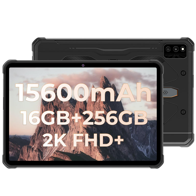 R6 Ultra Rugged Tablet Android 13,10.4 Inch 2K Fhd+ 15600Mah,16(8+8Virtual) Gb