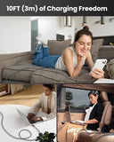 3 Pack 10FT 60W USB C to USB C Fast Charging Braided Cable for iPhone iPad MacBook