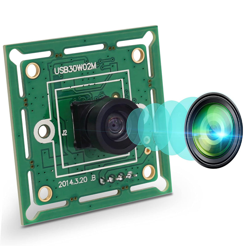 0.3Mp Usb Camera Module, Hight 30Fps Vga Usb Webcam With 120 Degree Lens, 480P